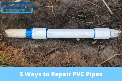 5 Easy Ways To Repair PVC Pipe (2024) 